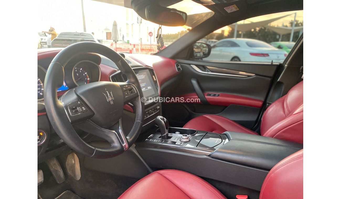 Maserati Ghibli Mazerati ghibli 2017GCC full option perfect condition