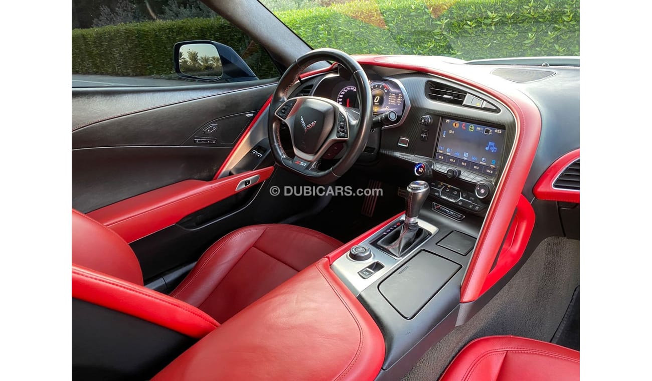 Chevrolet Corvette Z51 Competition SEats Chevrolet corvette C7 Z51 GCC 2016 full option original paint perfect conditio