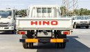 Hino 300 WHITE 2 DOORS MANUAL TRANSMISSION PETROL CARGO BODY WITH ORIGINAL AC 2018 MODEL ONLY FOR EXPORT