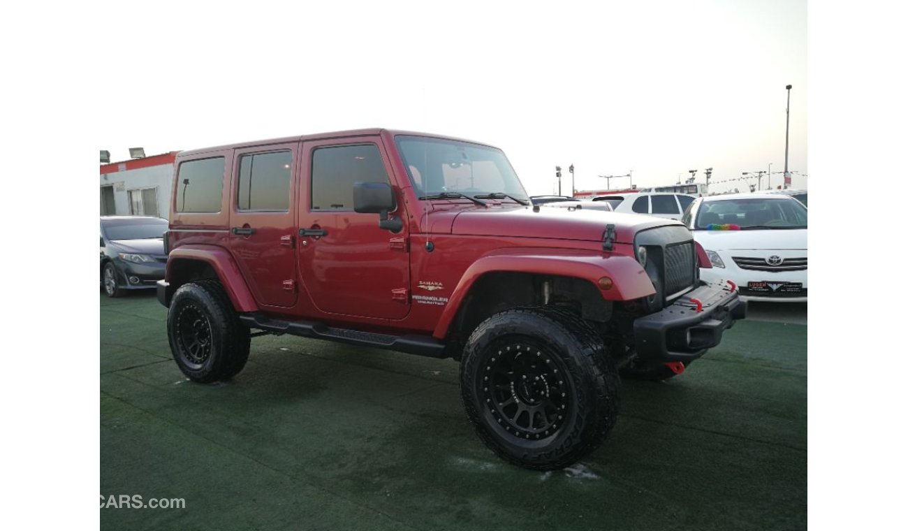 Jeep Wrangler Jeep wrangler unlimited Sahara 2013 GCC original color