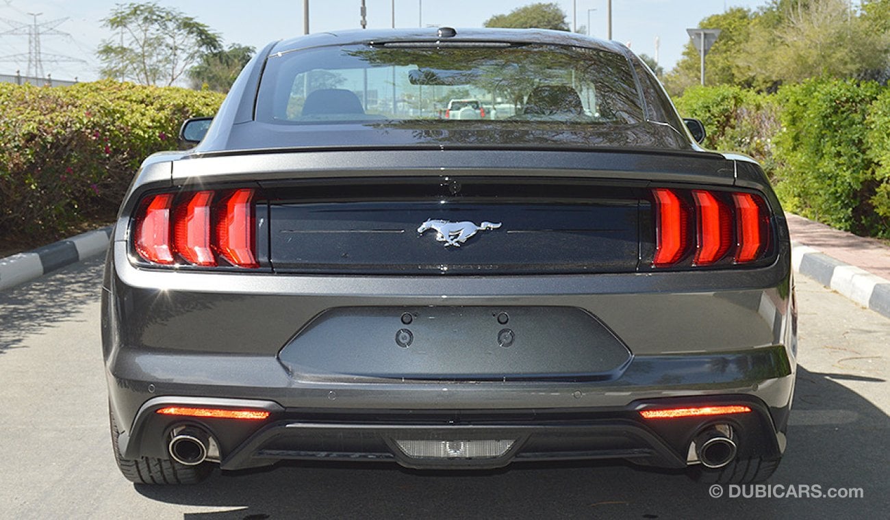 Ford Mustang 2019 Ecoboost, 2.3L GCC, 0km w/ 3 Years or 100K km WTY and 60K km Service from Al Tayer Motors