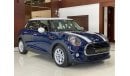 Mini Cooper With Warranty GCC 2019