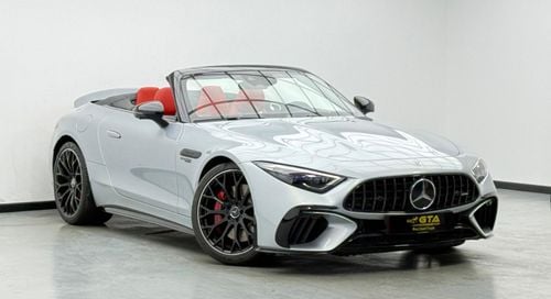 Mercedes Benz SL55 AMG  2022 Mercedes Benz SL55 AMG 4MATIC+, 2028 Mercedes Warranty, Full MB Service History, GCC