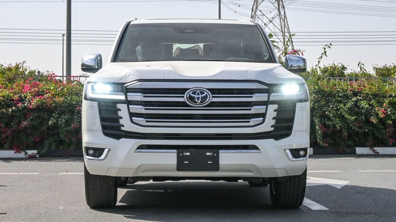 Toyota Land Cruiser ECT0078 - Toyota Land Cruiser VX - 3.5L Petrol - White/Black (Radar, Sunroof, Leather, Cool Box)