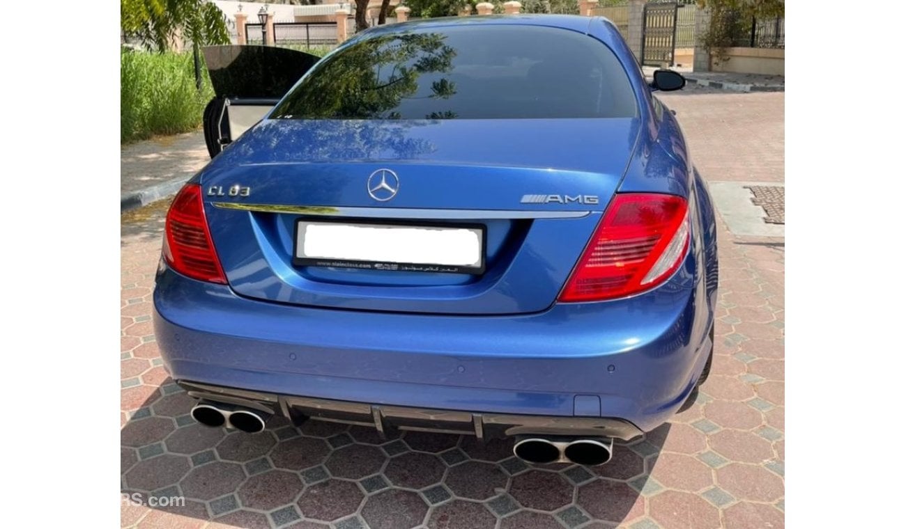 Mercedes-Benz CL 63 AMG BLUE