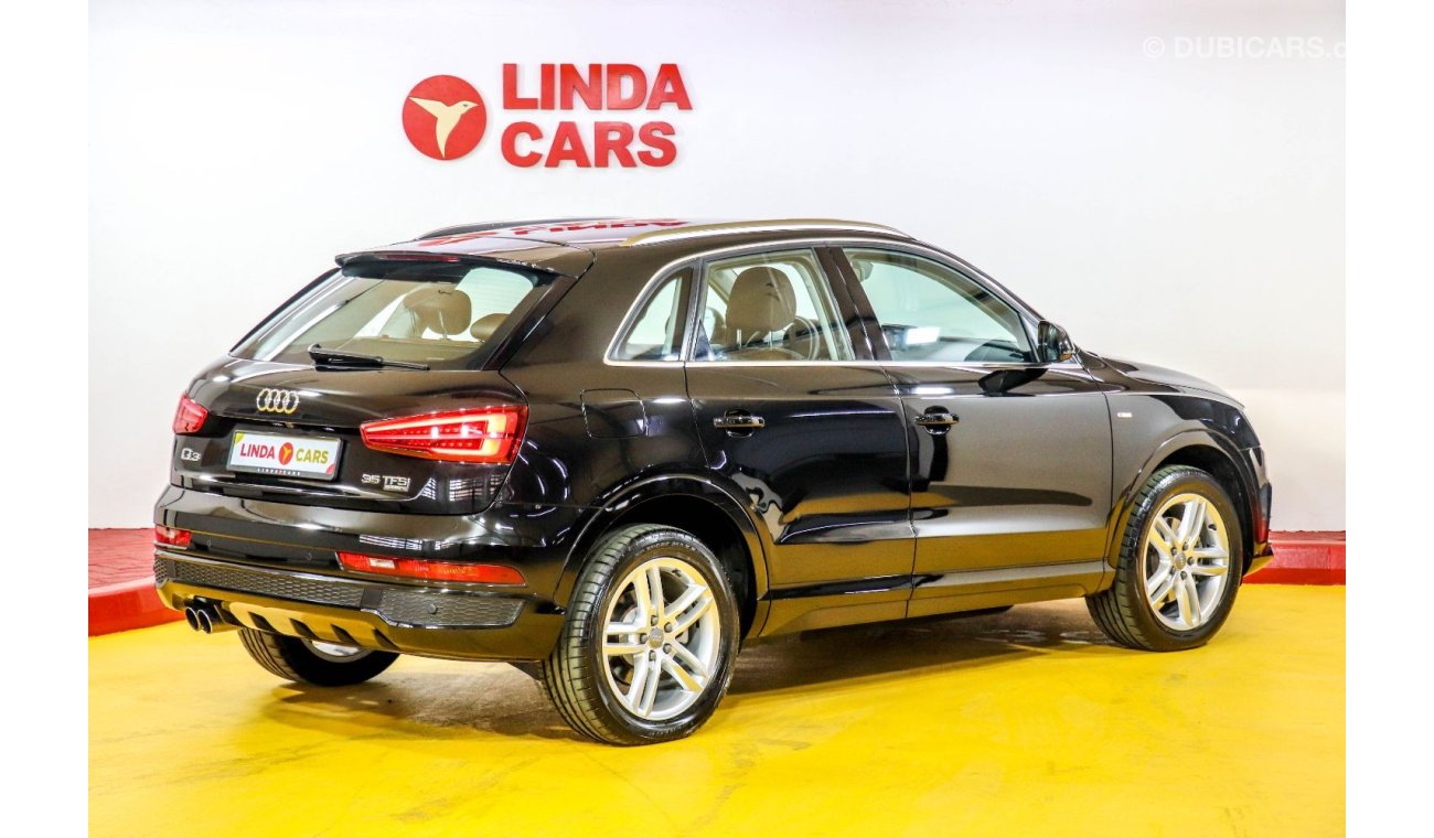 Audi Q3 Audi Q3 S-Line 35 TFSI 2016 GCC under Warranty with Zero Down-Payment.