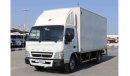 ميتسوبيشي فوسو 2017 | FUSO CANTER LONG CHASSIS DRY BOX WITH EXCELLENT CONDITION AND GCC SPECS