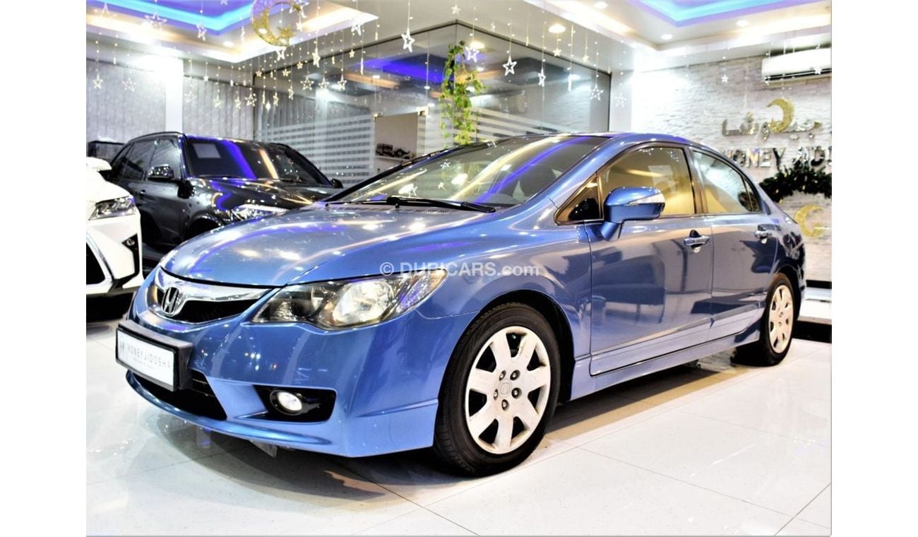 Honda Civic AMAZING Honda Civic 1.8 i-VTEC 2010 Model Blue Color GCC Specs
