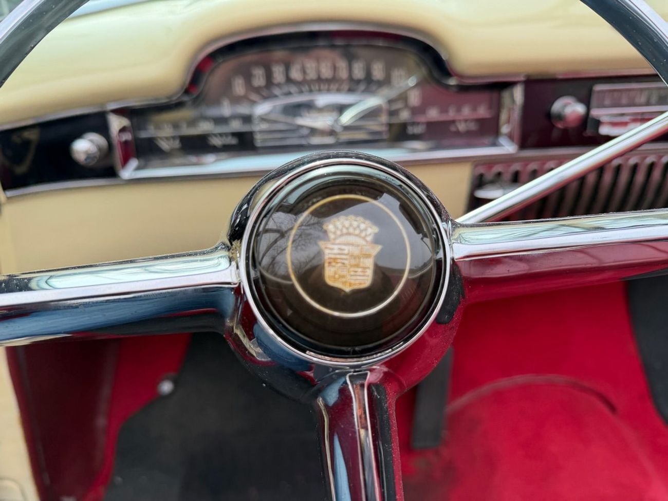 Cadillac Series 62 1949 Cadillac Series 62 Convertible – Fiesta Ivory – Red Leather – Matching Numbers – Collector Grad