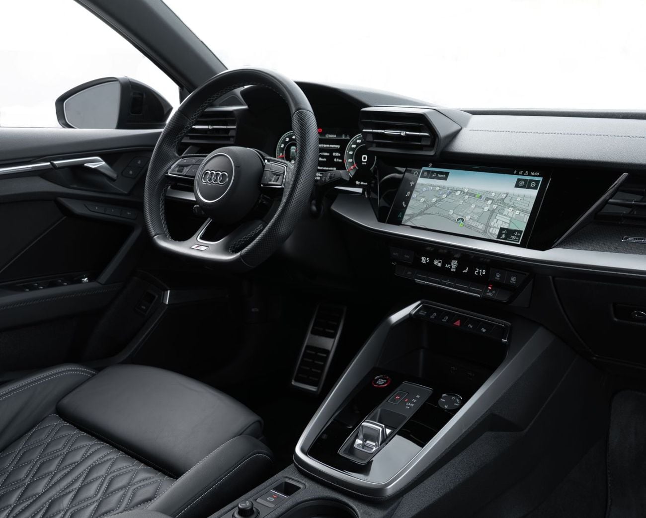 Audi S3 TFSI quattro 2.0L Sportback 2024 Audi S3, 2029 Audi Warranty + Service Pack, Very Low Kms, GCC