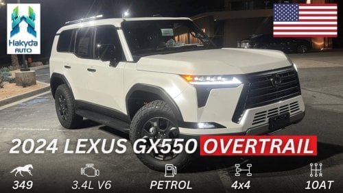 Lexus GX550 BRAND NEW GX550 OVERTRAIL 3.4 TT 4X4 FOR ORDER FROM THE USA