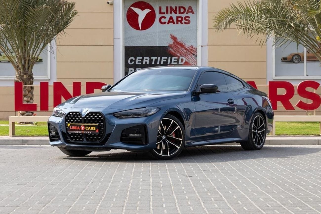 BMW 430i M Sport 2.0L BMW 430i M-Sport 2022 GCC under Agency Warranty and Service Contract with Flexible Down