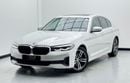 BMW 520i Std 2.0L 2021 BMW 520i, 1 Year Warranty, Agency Full Service History, GCC