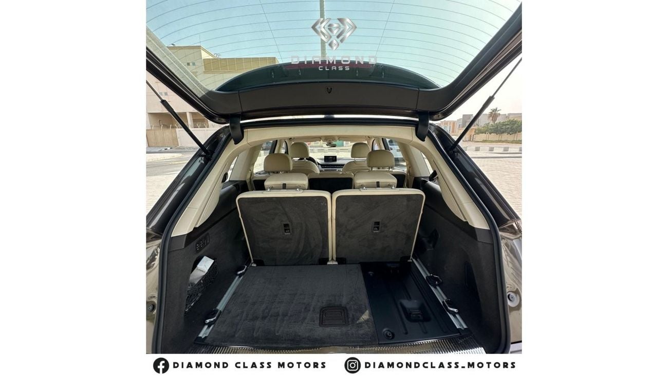Audi Q7 45 TFSI quattro Audi Q7 TFSI 45 quattro  Panoramic  7-Seater  2018 GCC  1