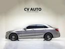 Mercedes Benz C200 C200 | GCC Specification | Silver Exterior | Luxury Sedan