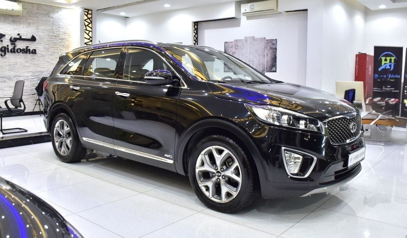 Kia Sorento EXCELLENT DEAL for our KIA Sorento AWD V6 ( 2016 Model ) in Black Color GCC Specs