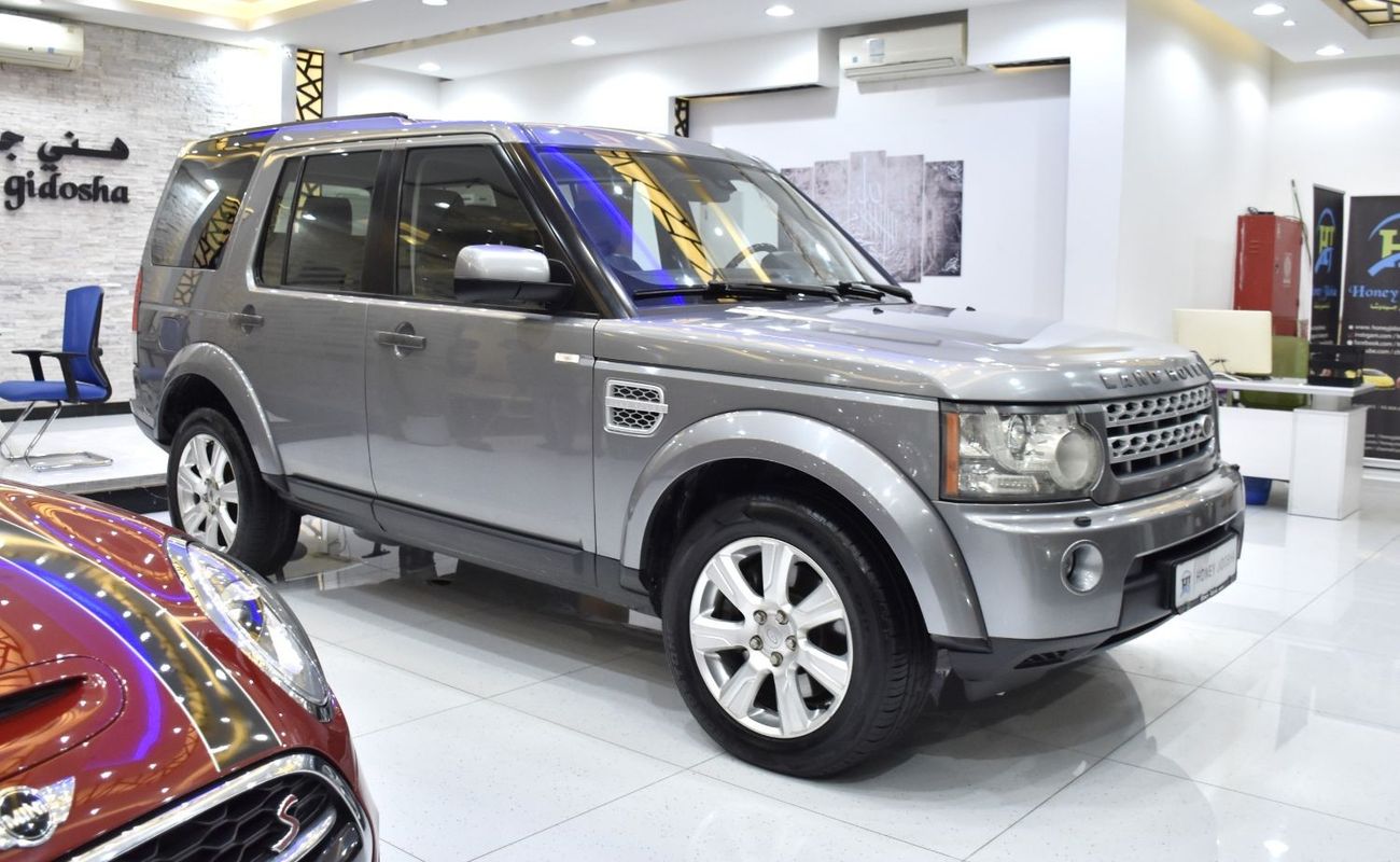 Land Rover Discovery EXCELLENT DEAL for our Land Rover LR4 HSE V8 ( 2013 Model ) in Grey Color GCC Specs