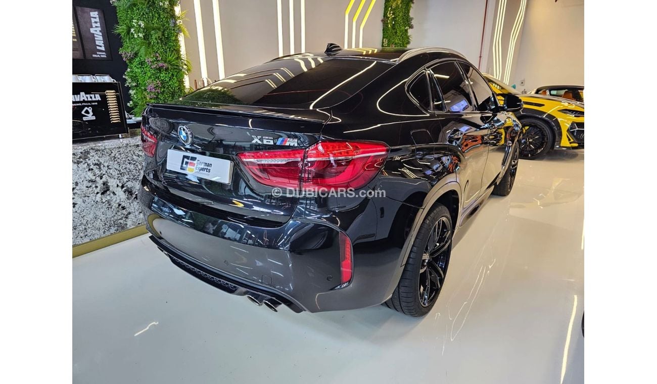 BMW X6M X6 MPOWER BLACK FIRE EDITION/2018 GCC /59000KM