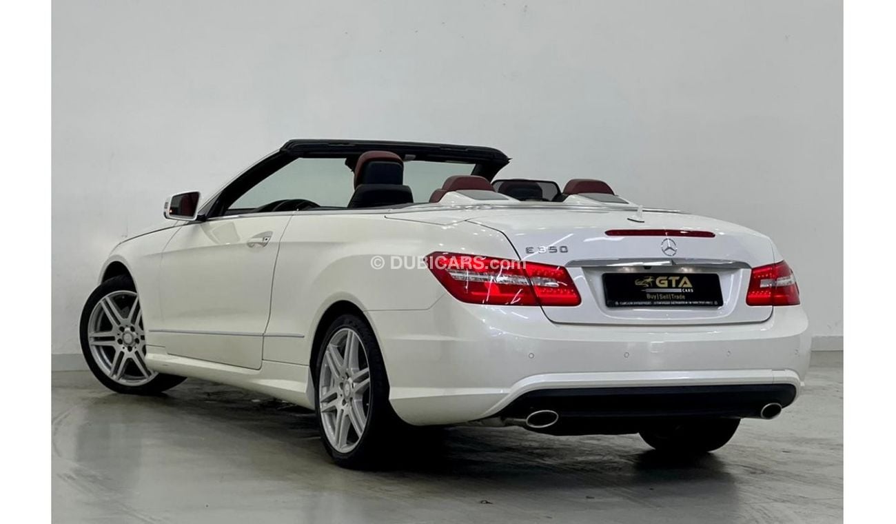 Mercedes-Benz E 350 Std 2013 Mercedes-Benz E350 Convertible, Full Mercedes History, Low kms, GCC