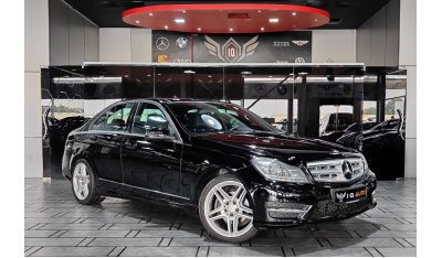 مرسيدس بنز C 200 2013 MERCEDES-BENZ C CLASS C200 AVANTGARDE | GCC | PERFECT CONDITION | MOONROOF | ORIGINAL PAINT