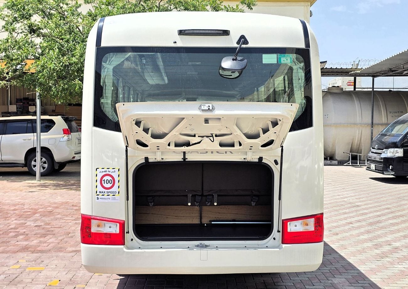 Toyota Coaster Toyota Coaster 2.7l M/T RWD 23 seats Automatic Door white color Gcc Specs 2026 Model 026