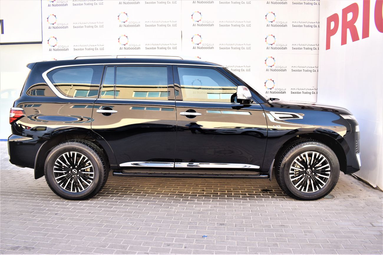 Nissan Patrol 5.6L V8 LE PLATINUM 5YR WARRANTY 3YR/50K KM SERVICE CONTRACT