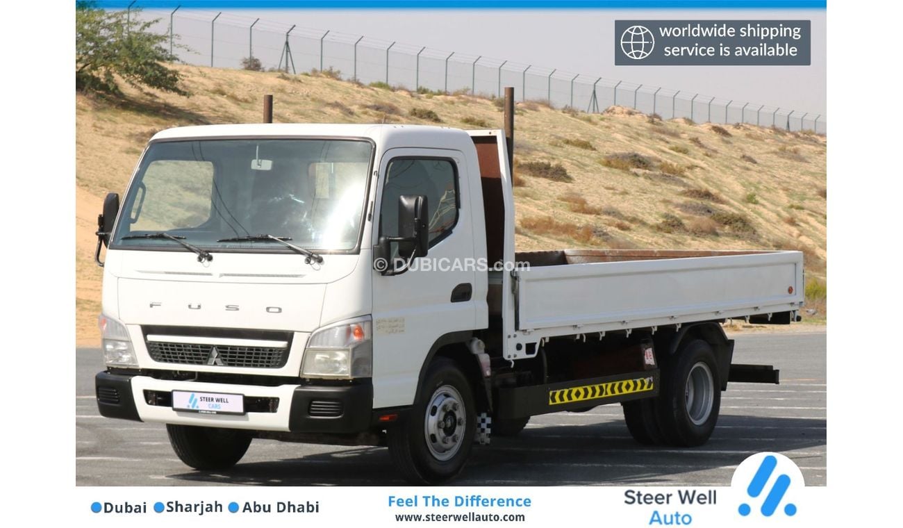 Mitsubishi Fuso Canter 2017 | FUSO CANTER PICKUP MT 3.5 TON ORIGINAL BODY WITH GCC SPECS AND EXCELLENT CONDITION