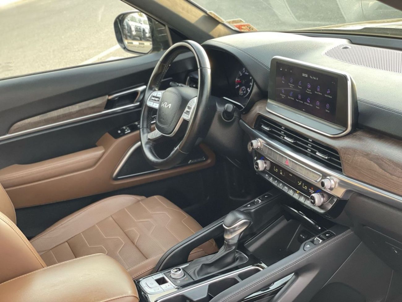 Kia Telluride 2022 Kia Telluride SX Prestige Black Edition Full Option Panoramic View - 360* CAM - HUD - 7 Seater