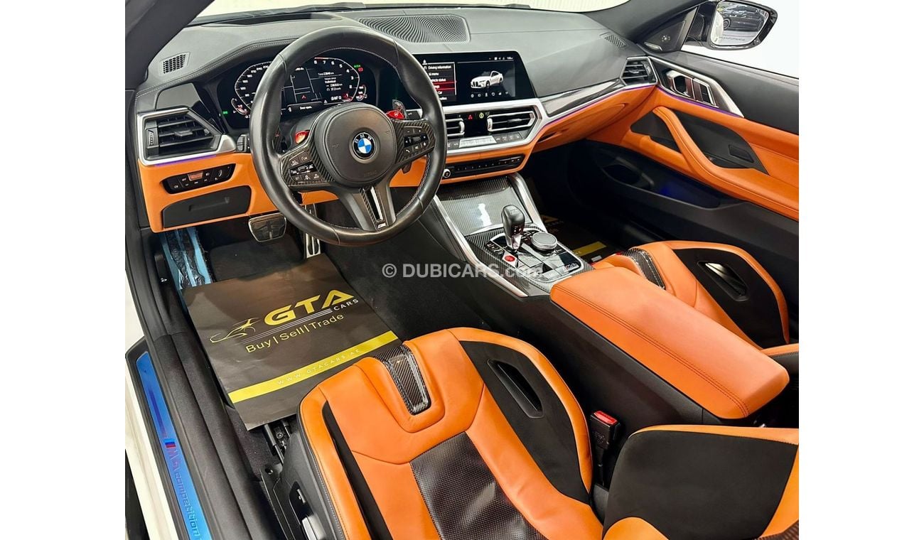 BMW M4 2021 BMW M4 Competition G82 (M Series) Coupe, AGMC Warranty + Service Contract, GCC