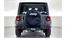 Jeep Wrangler Sport Plus Unlimited | 1 year free warranty | 0 down payment | 7 day return policy
