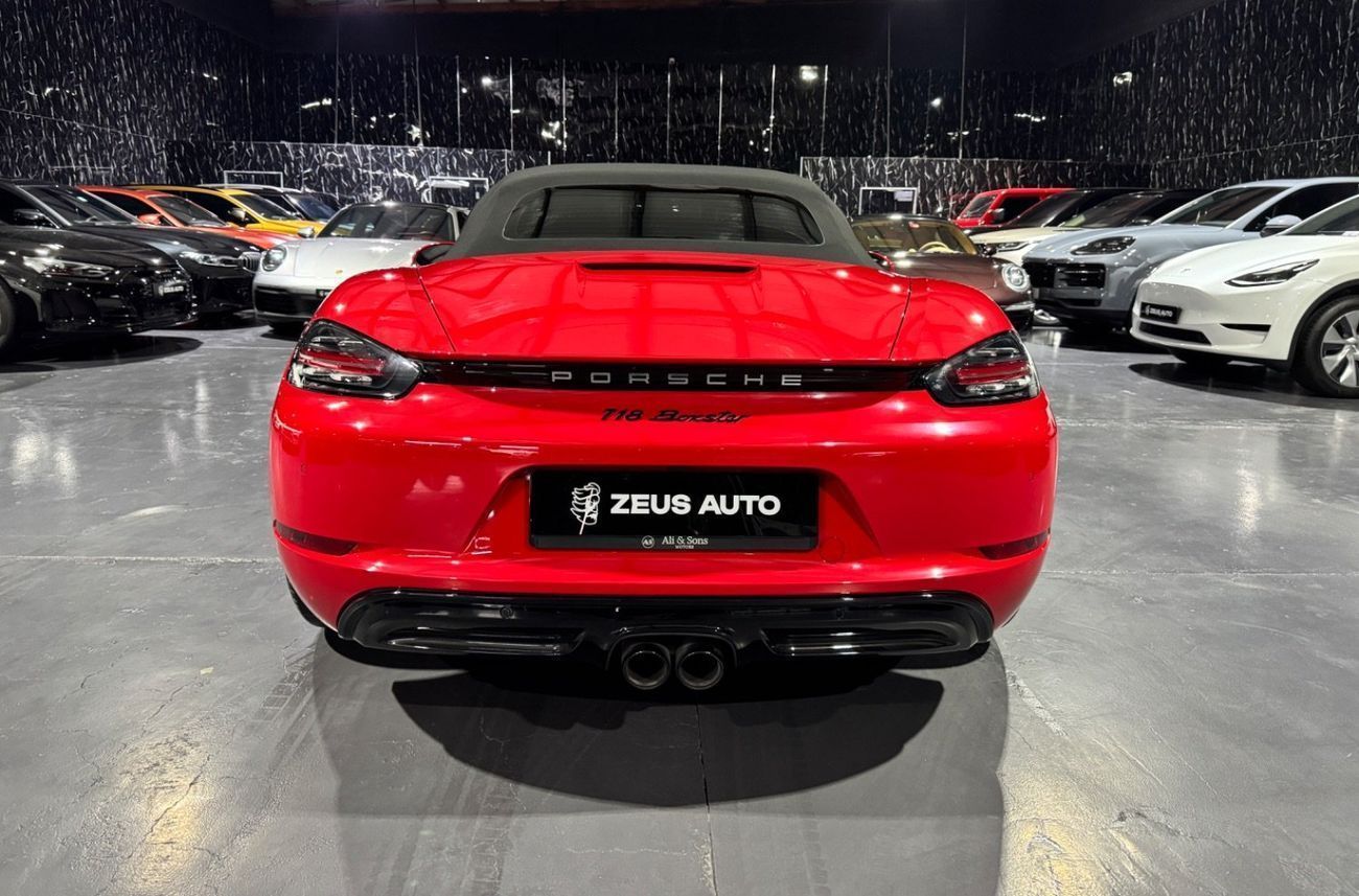 بورش بوكستر 718 Std 2.0L A/T 2024 Porsche 718 Boxster Style Edition, 2026 Porsche Warranty , Low Kms, GCC