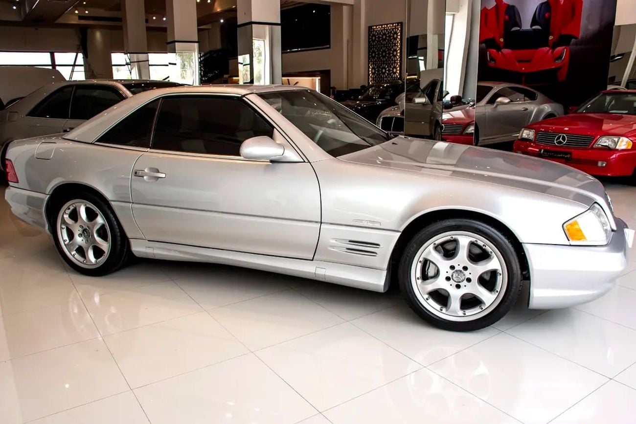 Mercedes Benz SL500 SL 500 | Classic R129 Convertible | Silver Arrow Edition