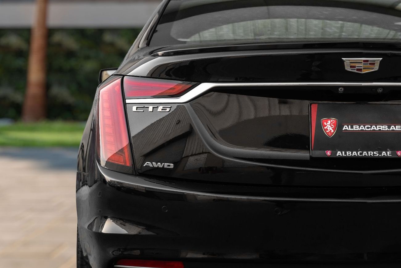 كاديلاك CT6 لاكجري AWD | 2,350 P.M  | 0% Downpayment | Excellent Condition!