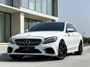 Mercedes Benz C200 AED 1,360 P.M | 0% DOWN PAYMENT | MERCEDES-BENZ C200 | 2020 | GCC SPECS