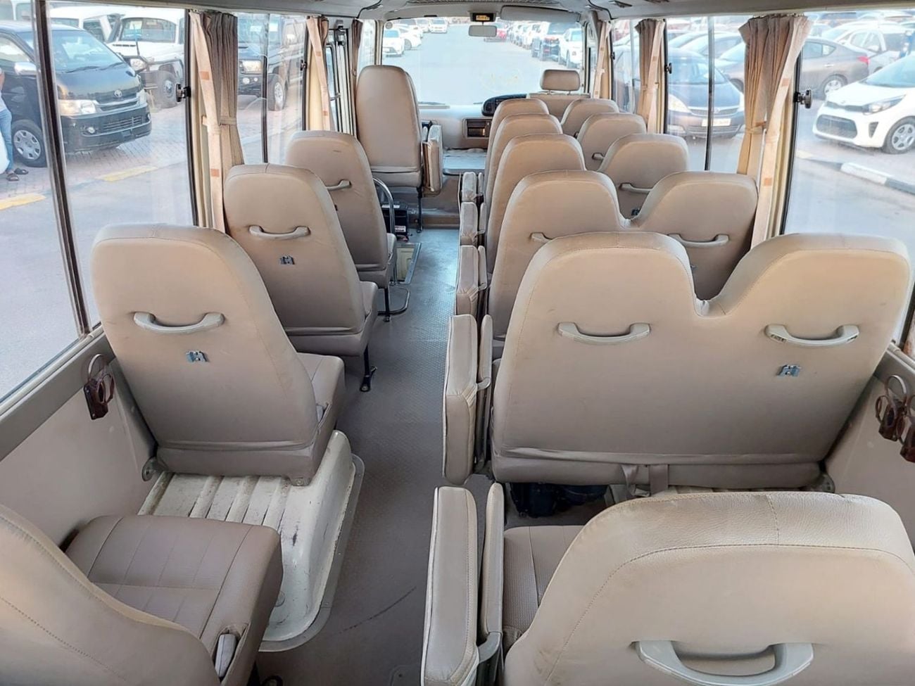 Toyota Coaster 1996 TOYOTA COASTER BUS RHD DIESEL AUTOMATIC 1HZ ENGINE(PM09683)