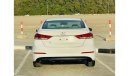 Hyundai Elantra Hyundai Elantra 2018 2000cc 4-Cylinder GL