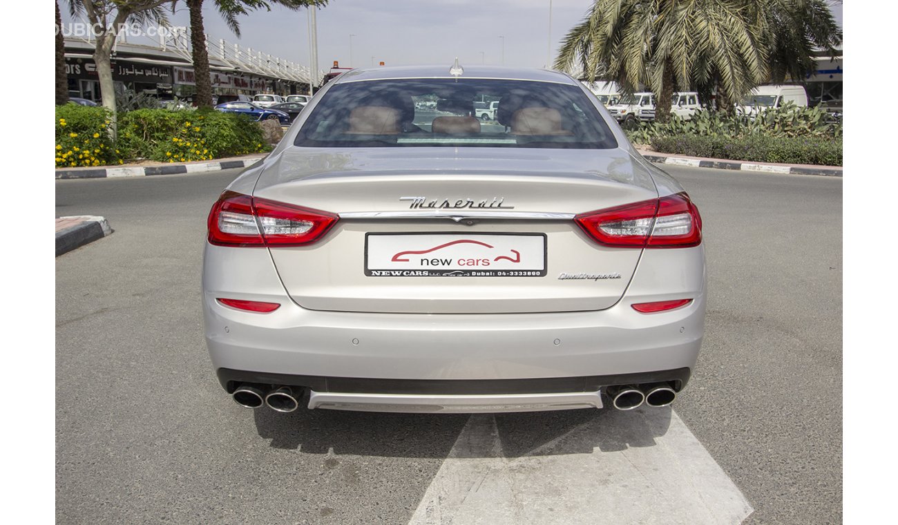 Maserati Quattroporte MASERATI QUATTROPORTE -2014 - GCC - ZERO DOWN PAYMENT - 2100 AED/MONTHLY - 1 YEAR WARRANTY