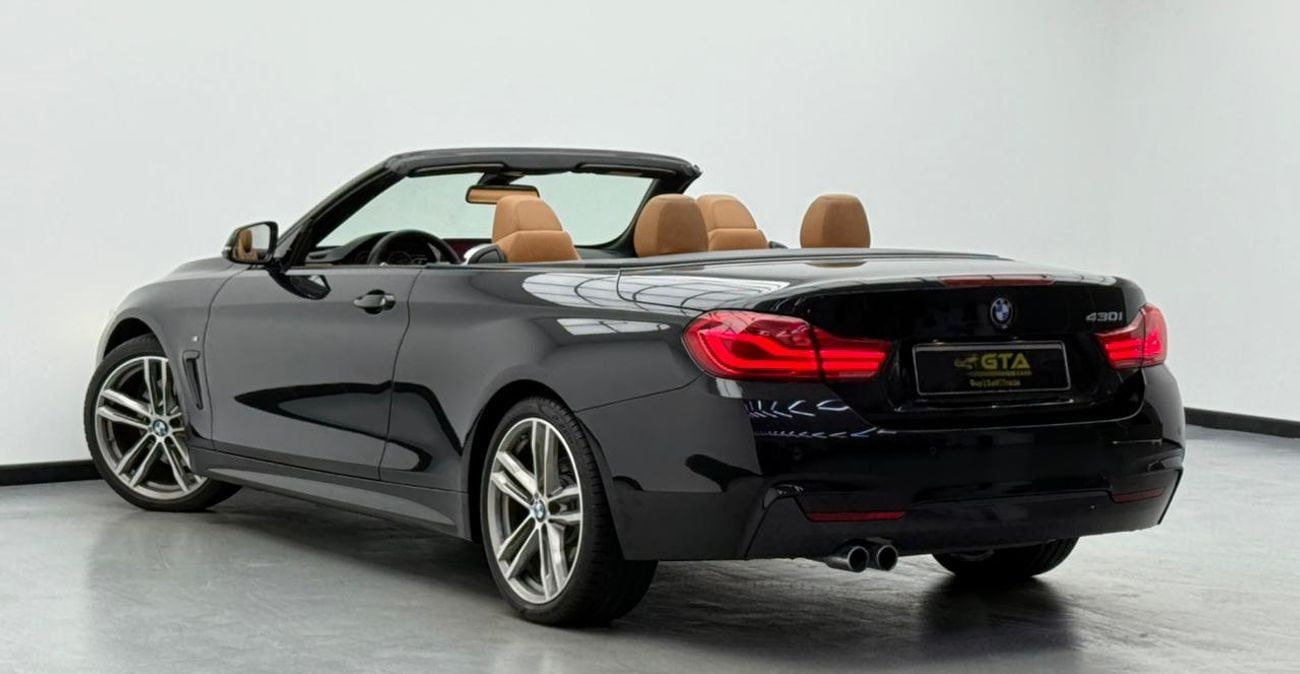 BMW 430i M Sport 2.0L 2018 BMW 430i M-Sport Convertible, Warranty, Full Service History, Fully Loaded, GCC