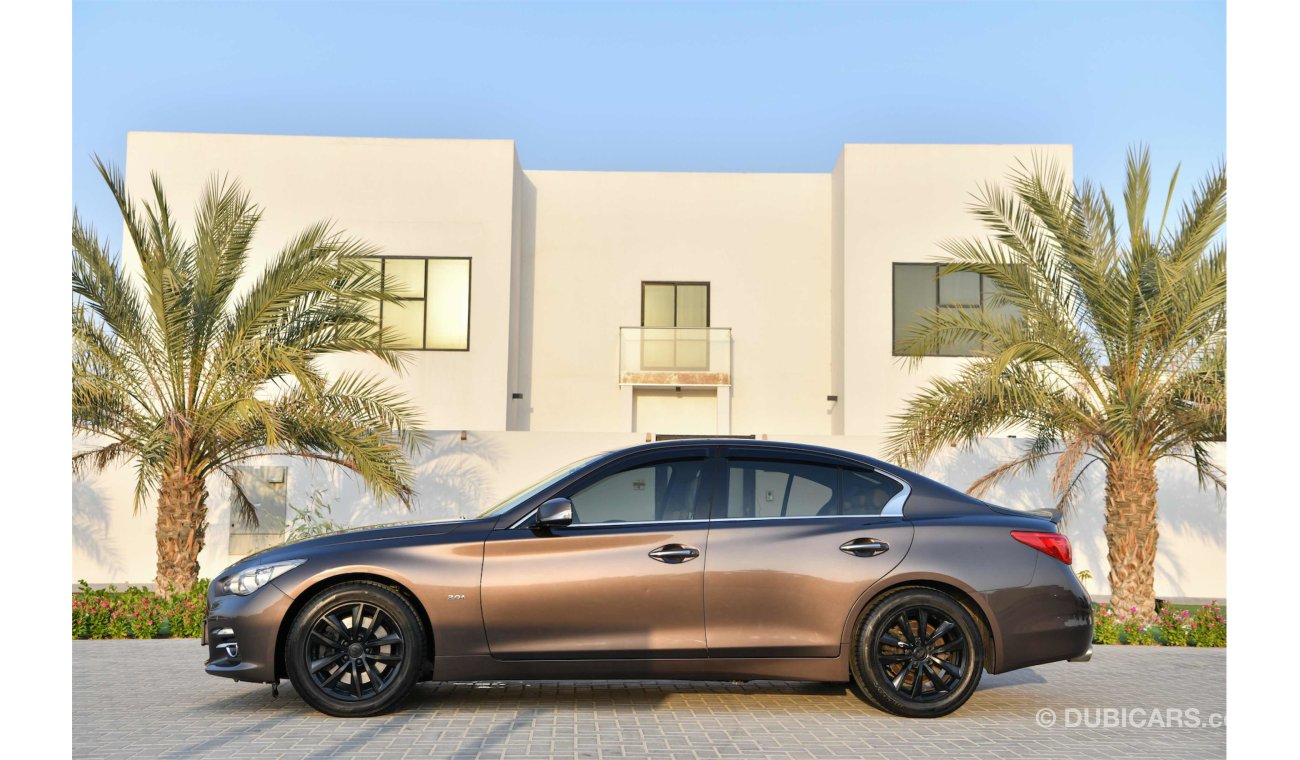 Infiniti Q50 - GCC - AED 1,155 PM - 0% DP - FREE IPHONE XR and more