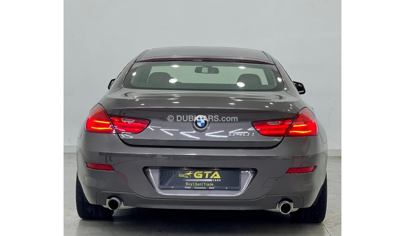 BMW 640i 2015 BMW 640i Gran Coupe, BMW Service History, Warranty, Low Mileage, GCC