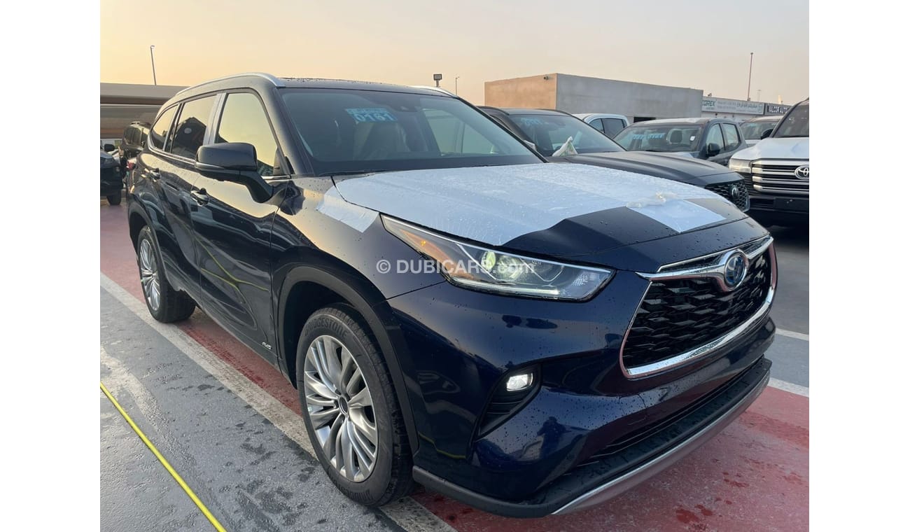 Toyota Highlander PLATINUM HYBRID 2.4L TURBO CANADIAN 2023 MODEL