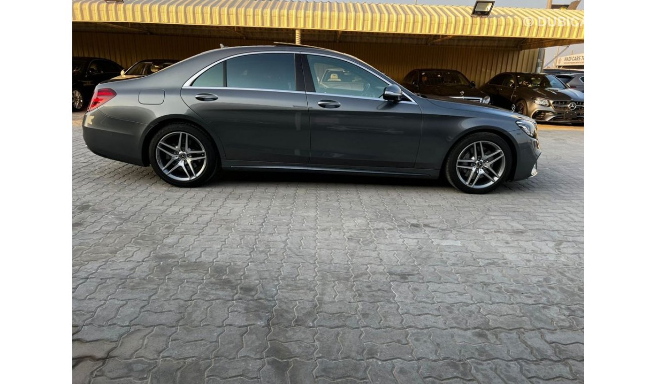 مرسيدس بنز S 560 اكسكلوسيف نسخة S 560L 2018 مستورد من اليابان اوراق جمارك