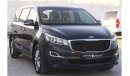 Kia Carnival Kia Carnival 2019 GCC, in excellent condition, without accidents