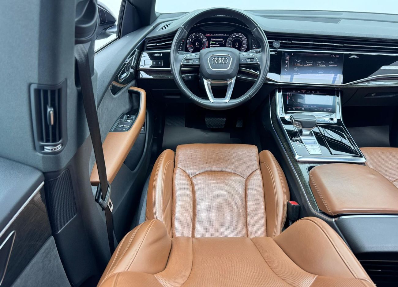 Audi Q8 55 TFSI quattro S-Line 3.0L (336 HP) 2019 Audi Q8 55TFSI Quattro S-line, Full Agency Service History