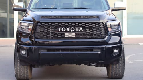 Toyota Tundra Toyota tundra platinum crewmax black 2021  تويوتا تندرا اسود بلاتنيوم