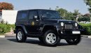 جيب رانجلر Sahara-3.8L-Manual Transmission-Perfect Condition