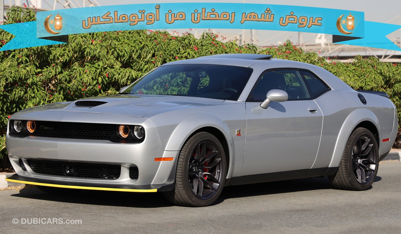 دودج تشالينجر 2020 Scatpack, WIDEBODY, Carbon Edition, 6.4 V8 GCC, 0km W/ 3 Yrs or 100K km Warranty