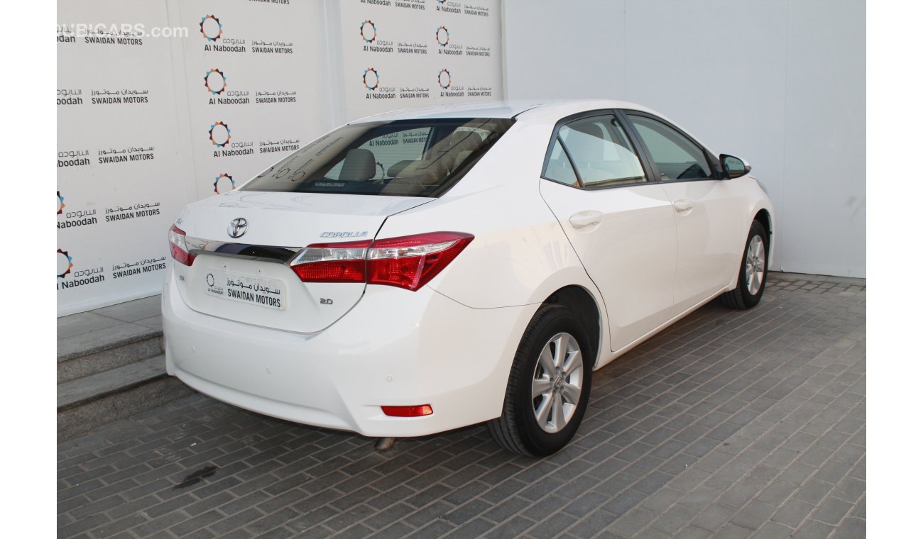 Toyota Corolla 2.0L SE 2015 MODEL WITH WARRANTY