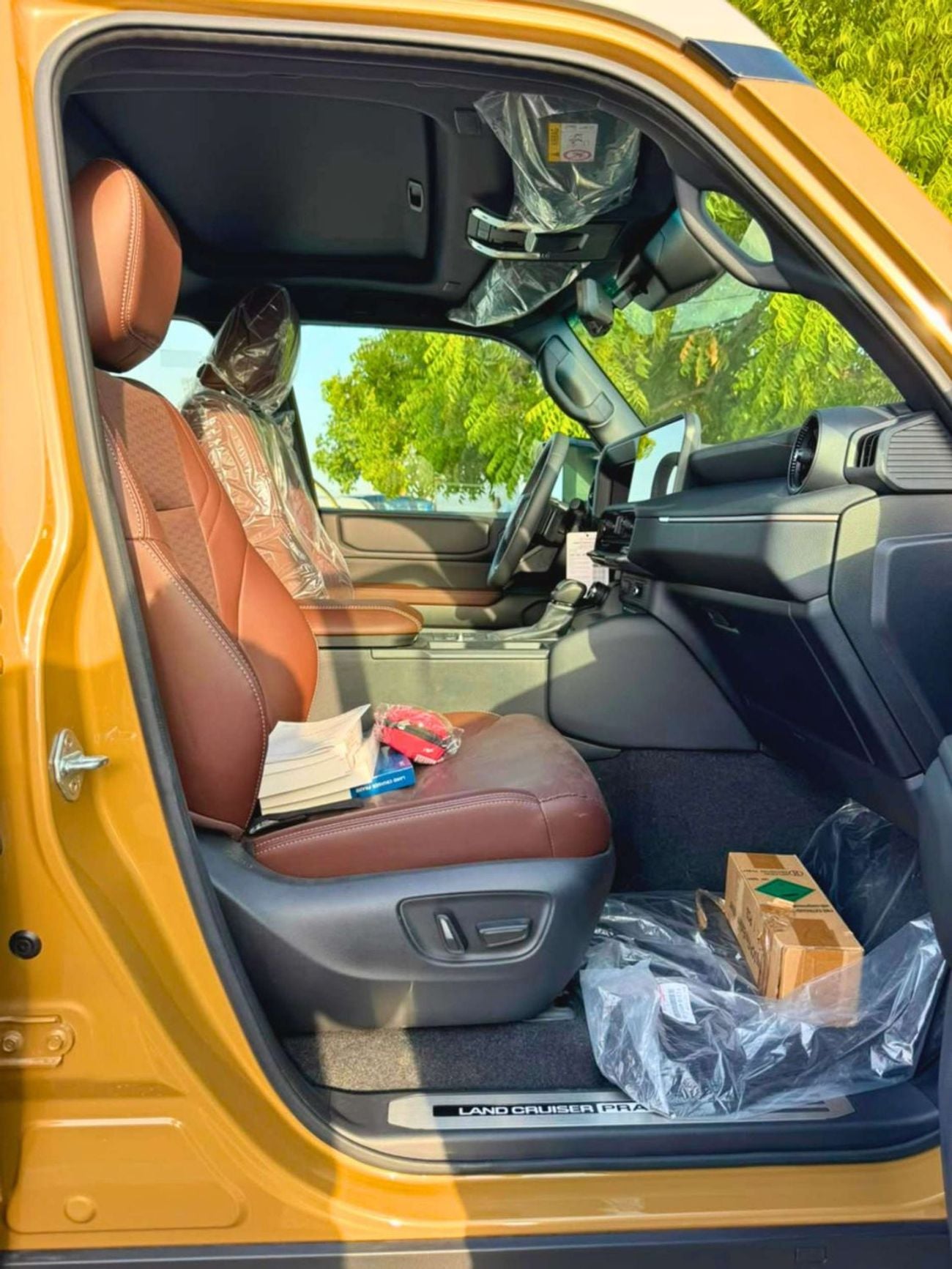 Toyota Prado ADVENTURE TURBO DUAL TONE || 2.4L PETROL V4 | RADAR | 360*CAMERA | SUNROOF | LEATHER WITH PWR SEATS