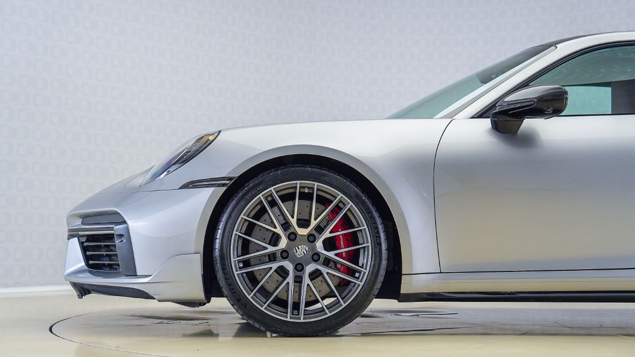 Porsche 911 Turbo 3.8L (580 HP) Coupe | AED 10,633 PM | Warranty March 2026 | GCC